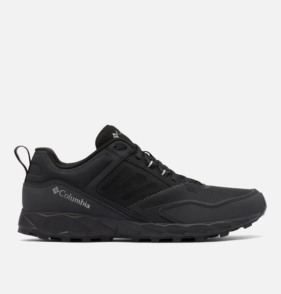 Columbia Flow District Hiking Shoes Black Dark For Men's NZ98521 New Zealand
